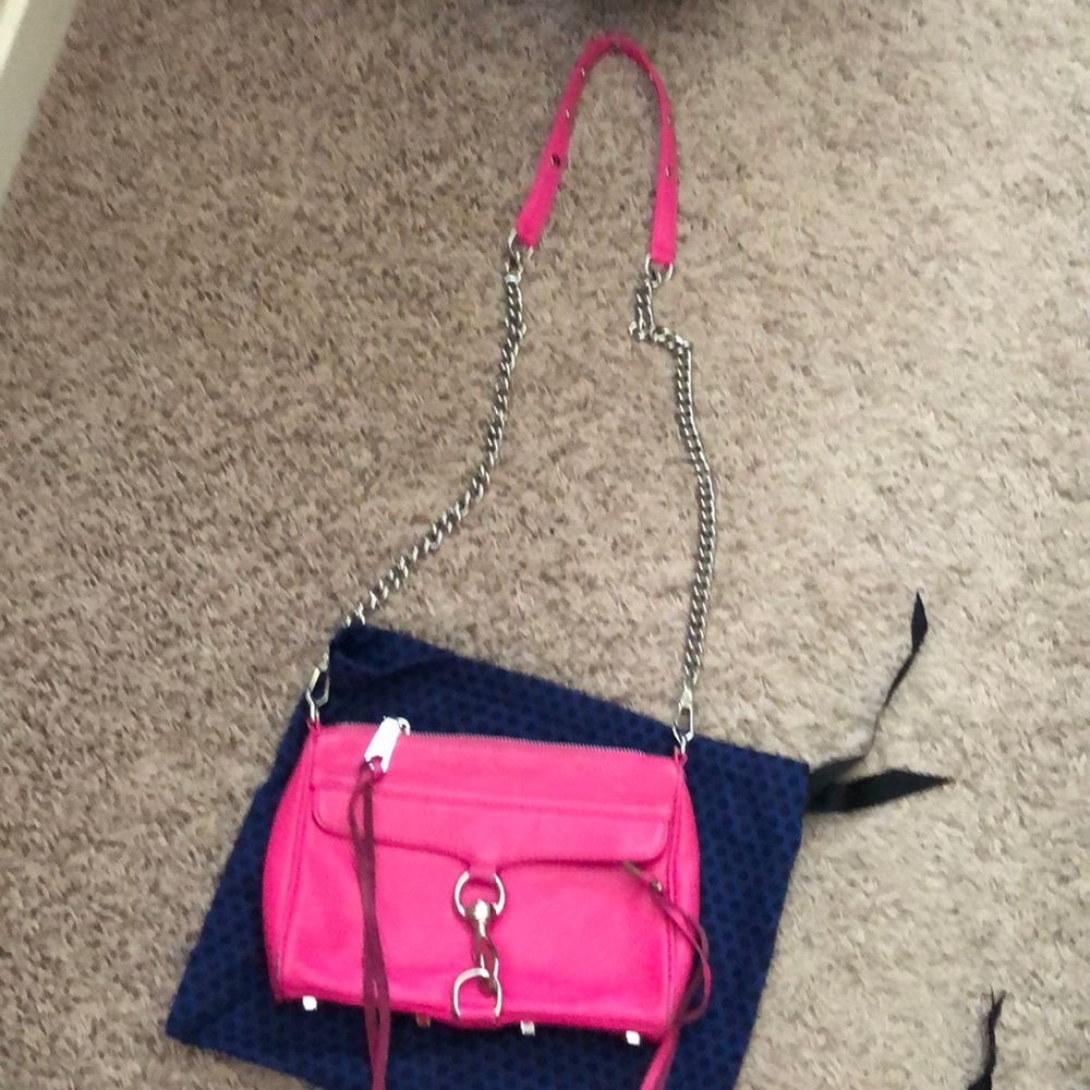 Hot pink Rebecca minkoff bag